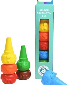 Kritor greppvänlig 6 färger