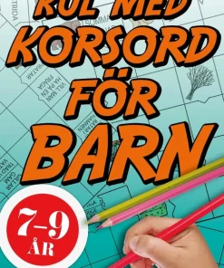 Kul med korsord för barn 7-9 år