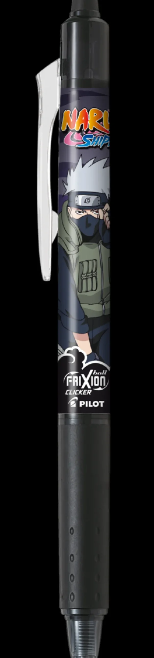 Kulspetspenna Frixion Clicker Naruto 07 svart
