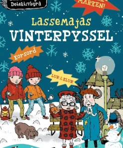 LasseMajas vinterpyssel med klistermärken