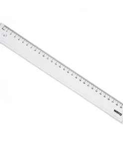 Linjal 30cm transparent