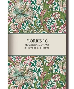 Listblock med magnet 22x10cm - William Morris : Golden Lily