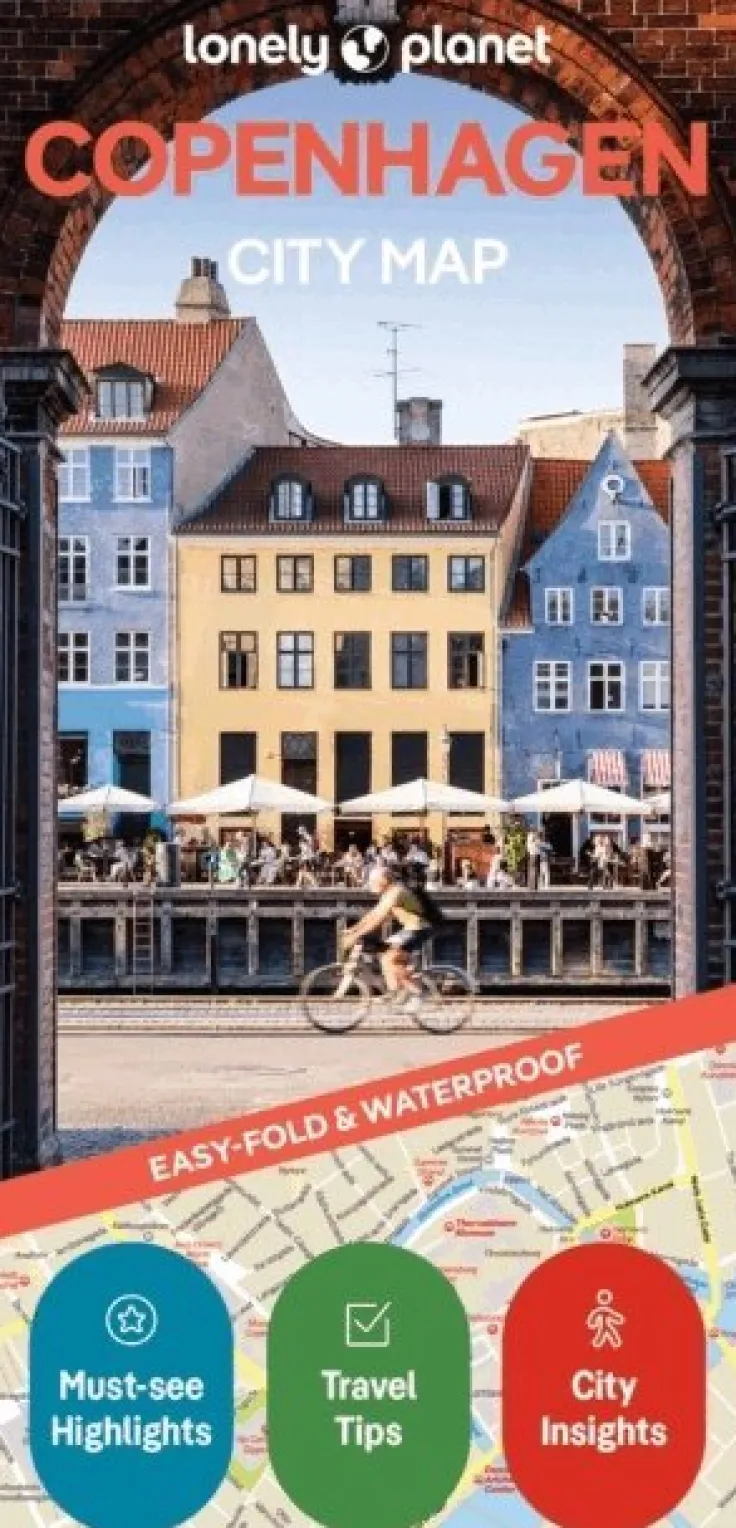Lonely Planet Copenhagen City Map