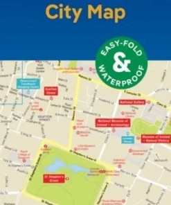 Lonely Planet Dublin City Map
