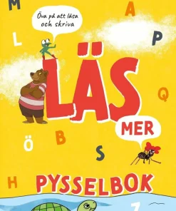 Läs mer pysselbok : öva på att läsa och skriva