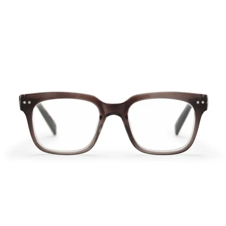Läsglasögon +2,0 Dorotea Recycled transparent brun