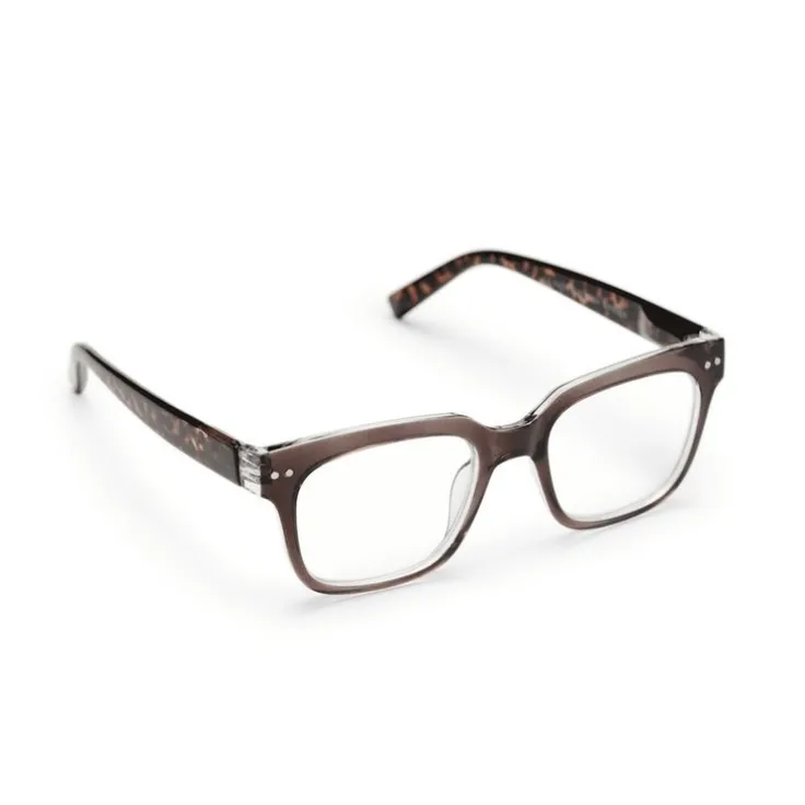 Läsglasögon +2,5 Dorotea Recycled transparent brun