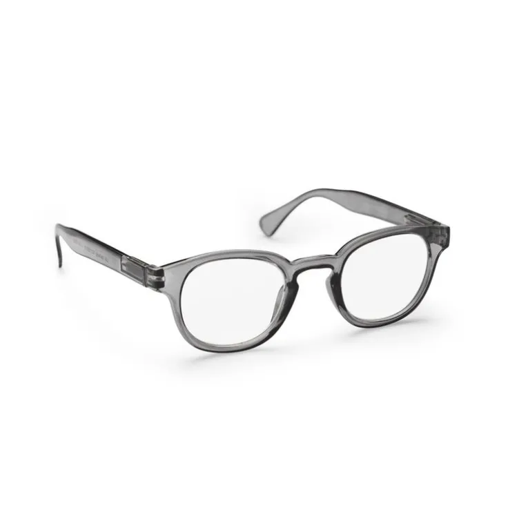 Läsglasögon +2,0 Varberg transparent grå