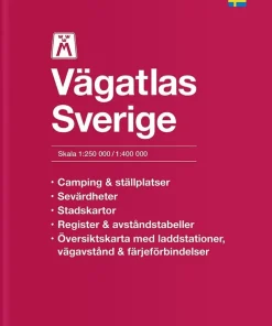 M Vägatlas Sverige 2025