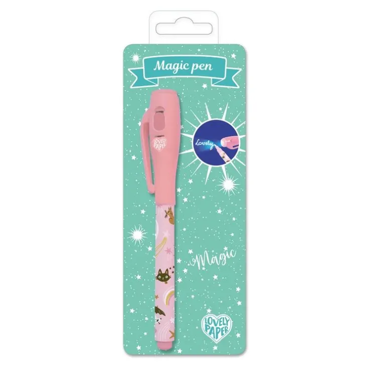 Magisk penna med osynligt bläck - rosa