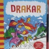 Magisk vattenmålning. Drakar