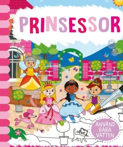 Magisk vattenmålning. Prinsessor