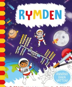 Magisk vattenmålning. Rymden