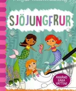 Magisk vattenmålning. Sjöjungfrur