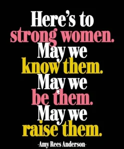 Magnet Here´s To Strong Women
