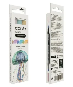 Marker Copic Ciao Layer & Mix 3-pack - Pastel Palette