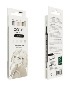 Marker Copic Ciao Shade 4-pack - Light Warm Grey