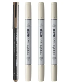 Marker Copic Ciao Shade 4-pack - Light Warm Grey