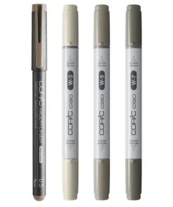 Marker Copic Ciao Shade 4-pack - Dark Warm Grey