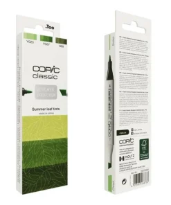 Marker Copic Classic Designer Collection 3-pack - Summer leaf tints