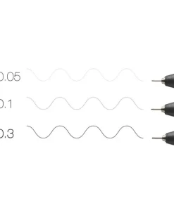 Marker Copic Multiliner Fine 3-pack svart