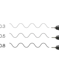 Marker Copic Multiliner Medium 3-pack svart
