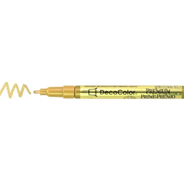 Markerpenna DecoColor Color Premium guld