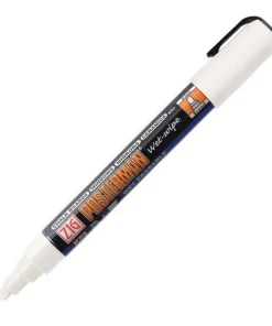 Markerpenna Posterman Wet Wipe vit