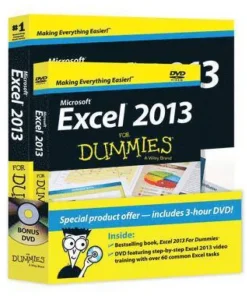 Microsoft Excel 2013 for Dummies Book/DVD Package