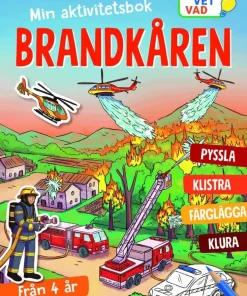 Min aktivitetsbok brandkåren : med klistermärken