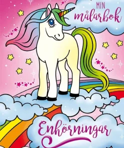 Min målarbok Enhörningar
