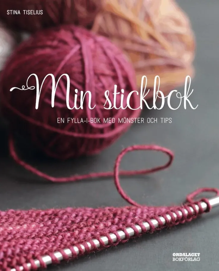 Min stickbok : en fylla-i-bok med mönster och tips