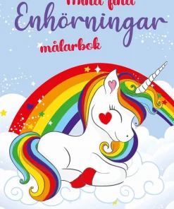 Mina fina enhörningar : målarbok