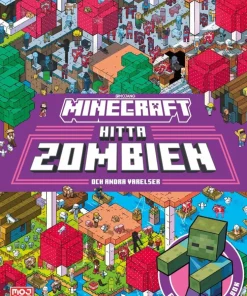 Minecraft. Hitta zombien och andra varelser - en sök och finn bok