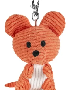 Mjukdjur mus Piip velvet 8,5cm med clip