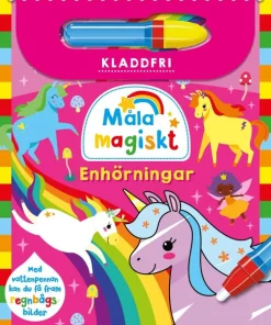 Måla magiskt. Enhörningar