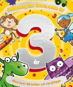 Målning för barn som är 3 år
