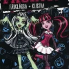 Monster High fashion - färglägg + klistra