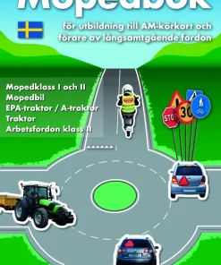 Mopedbok för utbildning till AM-körkort och förare av långsamt gående fordon