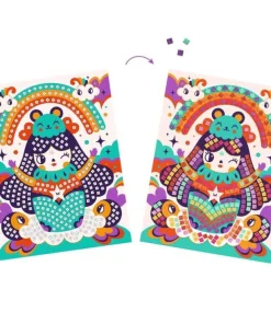 Mosaikpyssel Kokeshi