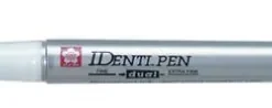 Märkpenna Identi Pen dubbelspetsig svart