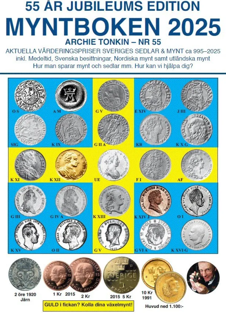 Myntboken 2025 Nr 55 Jubileumsutgåva