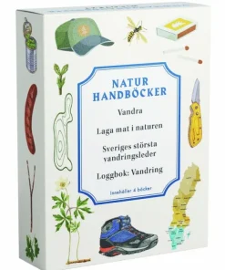 Naturhandböcker : vandra, laga mat i naturen, Sveriges största vandringsleder, loggbok: vandring