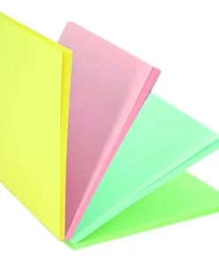 Notisblock 76x76mm 100blad Magic pastell