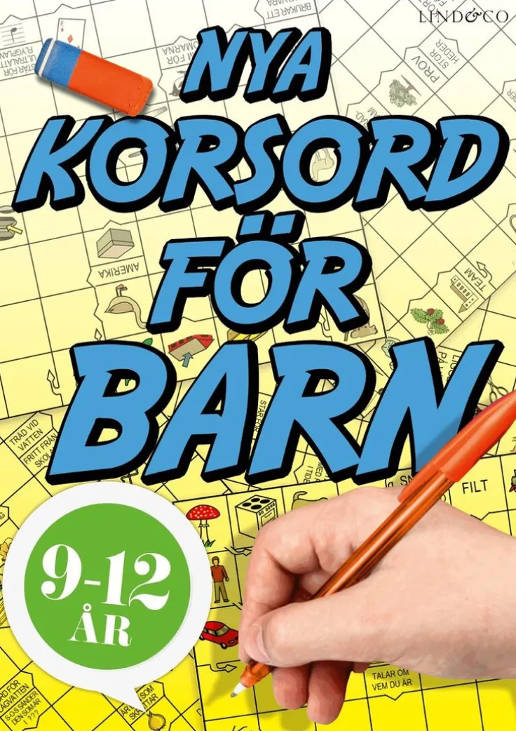 Nya korsord för barn 9-12 år