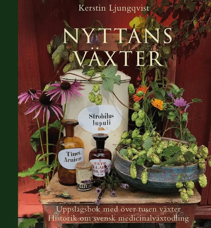 Nyttans växter : uppslagsbok med över tusen växter : historik om svensk medicinalväxtodling
