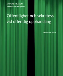 Offentlighet och sekretess vid offentlig upphandling