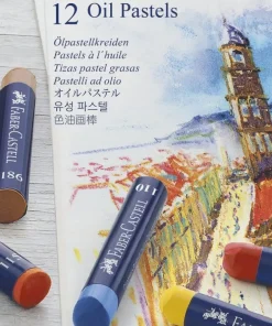 Oljepastellkritor Faber-Castell Creative Studio 12 färger