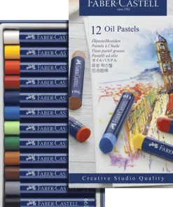 Oljepastellkritor Faber-Castell Creative Studio 12 färger