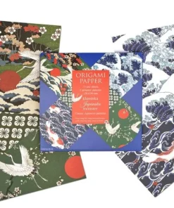 Origami Klassiska Japanska mönster 75 ark i 5 motiv